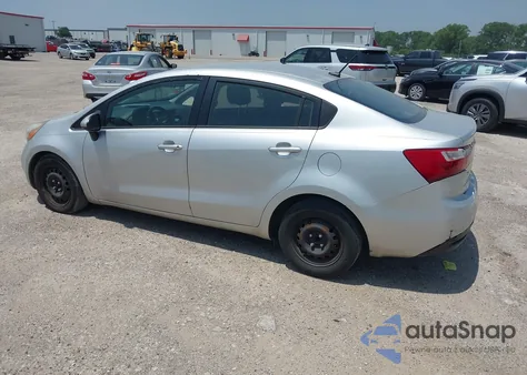 2014 Kia Rio Lx из США, поврежденный, VIN KNADM4A38E6419639